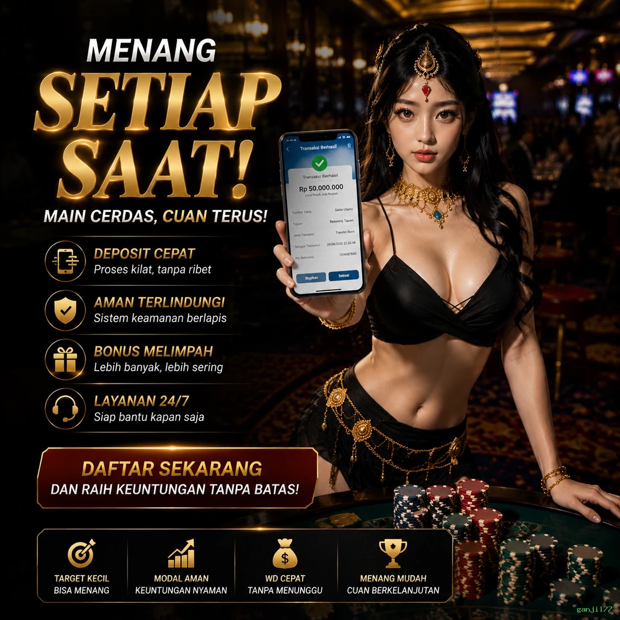Keamanan Transaksi di ganjil77 yang Perlu Diketahui